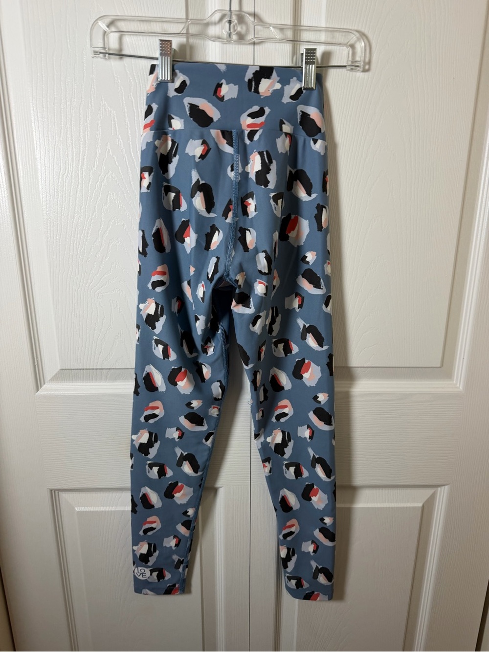 Beach Riot Sport Piper Leggings blue abstract animal print xs - Picture 5 of 5